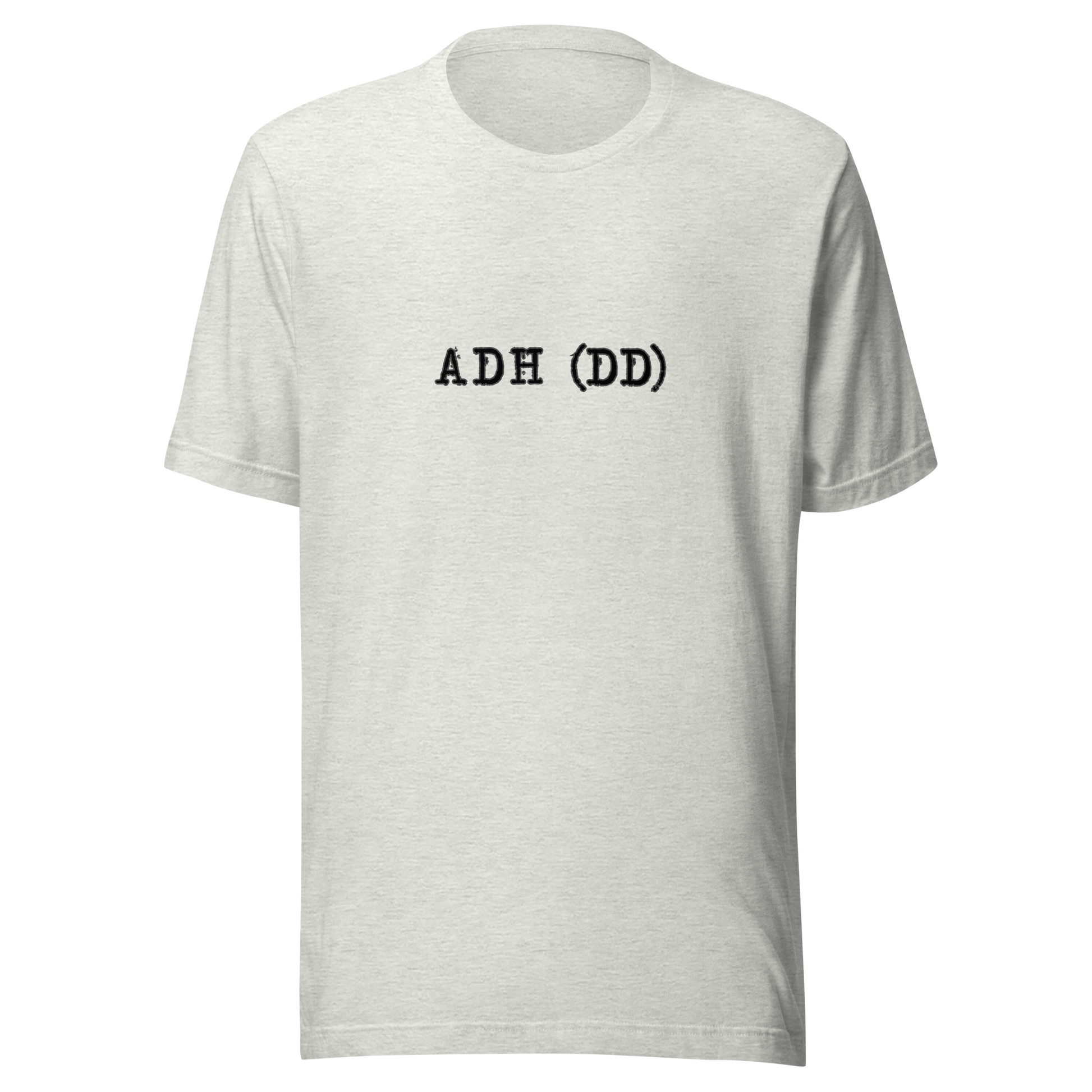 adh(dd) t-shirt in white - gaslit apparel
