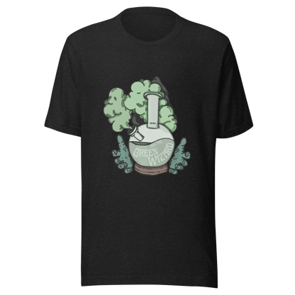 ask the green wizard t-shirt in black - gaslit apparel