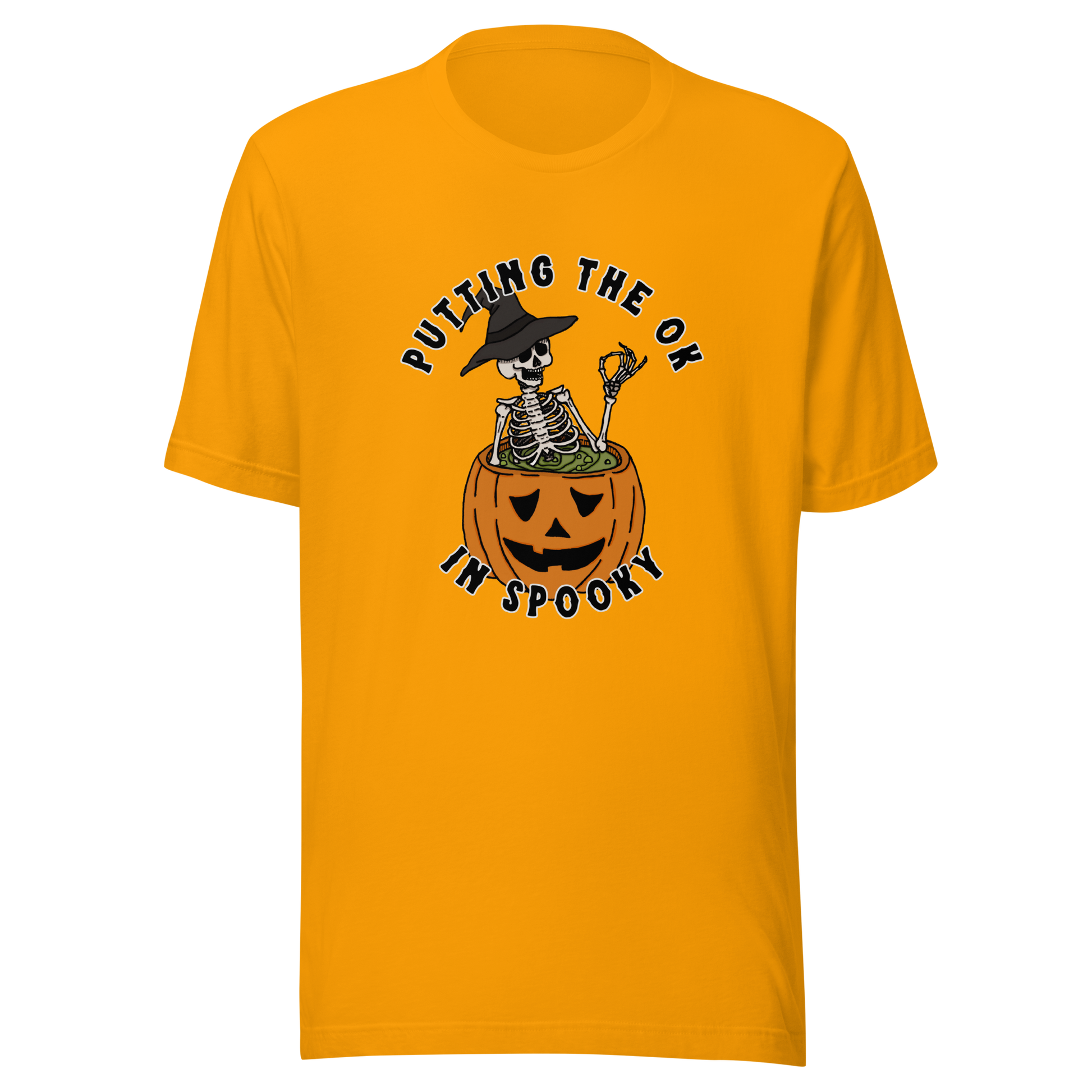 spo(ok)y t-shirt in pumpkin - gaslit apparel