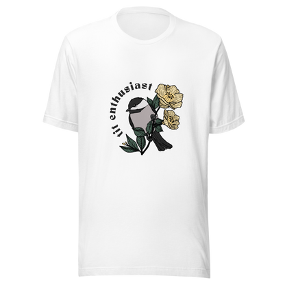 tit enthusiast t-shirt in white - gaslit apparel