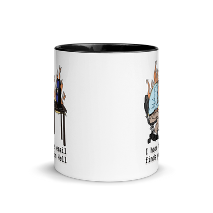 i hope this emails finds you in hell mug, no handle - gaslit apparel